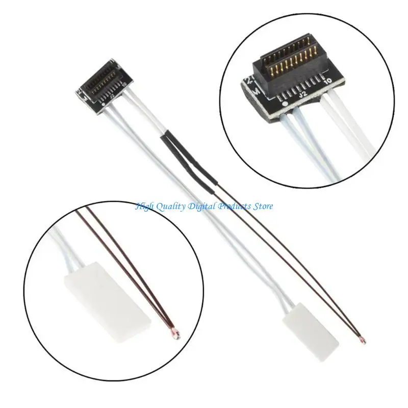 U2JE Thermistor for P1P P1S/X1C High Temperature Thermistor Retaining Clip Hotend