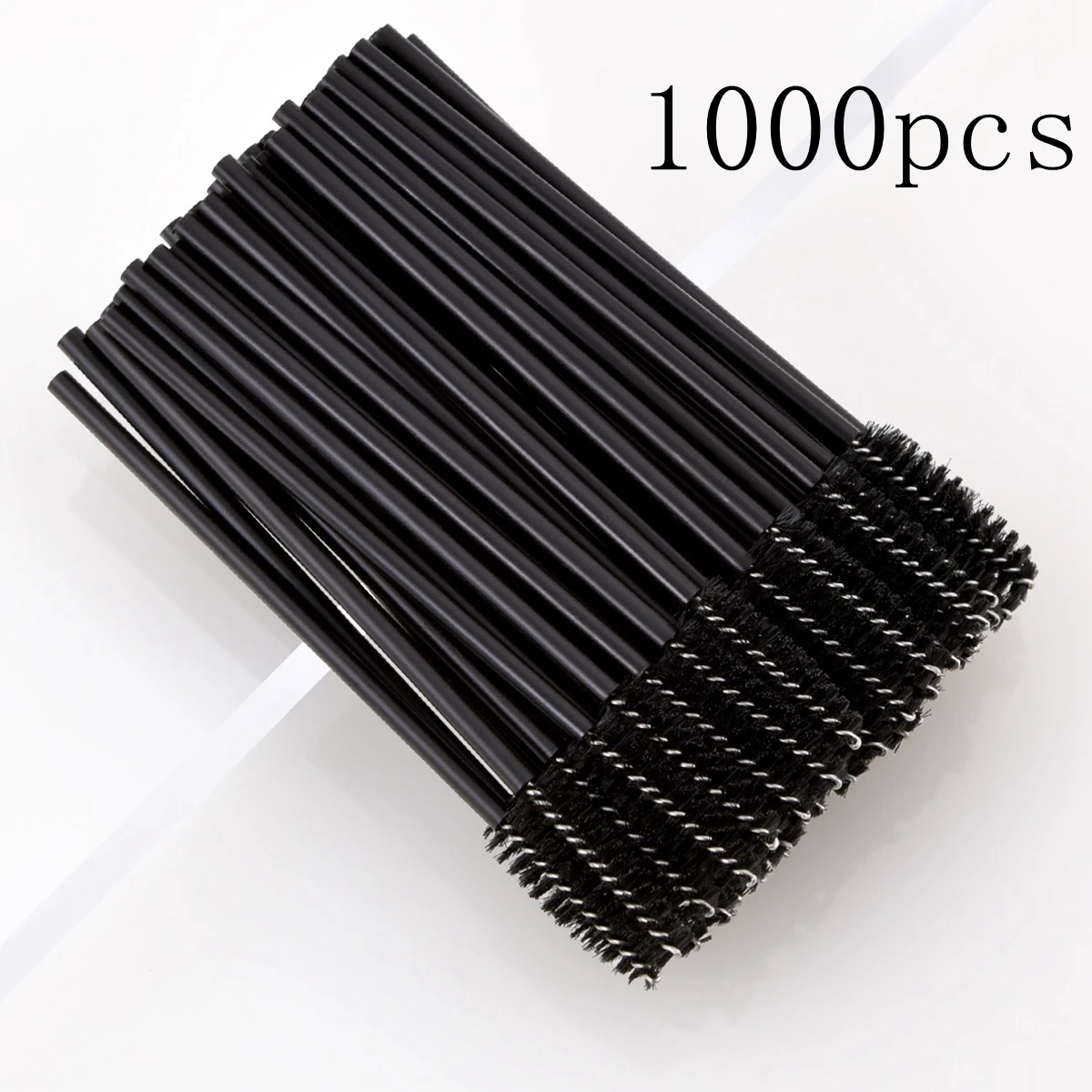 50/1000 Stuks Wegwerp Wimper Borstels Wimpers Extension Gereedschap Wenkbrauw Borstel Mascara Wands Applicator Spoolers Makeup Tools