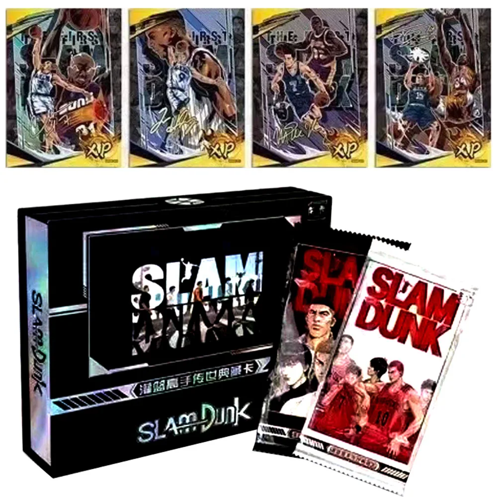 

New Slam Dunk Card Booster Box Anime Girl Party Tcg Game For Family Child Kids Toy Christmas Gif Rare SSR UR Card