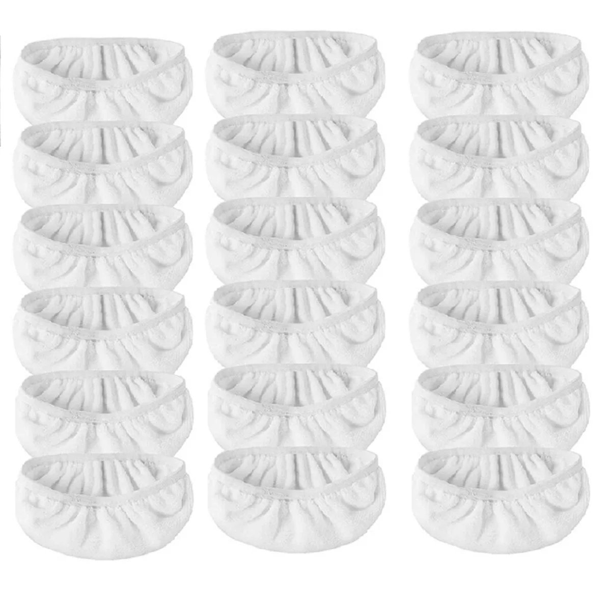 2025+ 18pcs Reusable Mop Replacement Pads for Sweeper Wet Mops Microfiber Mop Replacement Pads Accessory Set