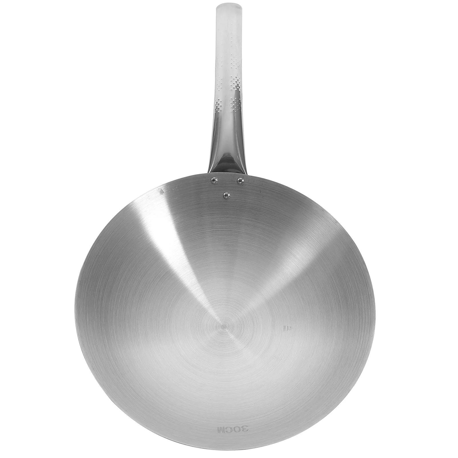 

Restaurant Frying Pan Traditional Wok No Coating Wok Stainless Steel Wok No-stick Pan Household Frying Pan No Coating Frying Pan