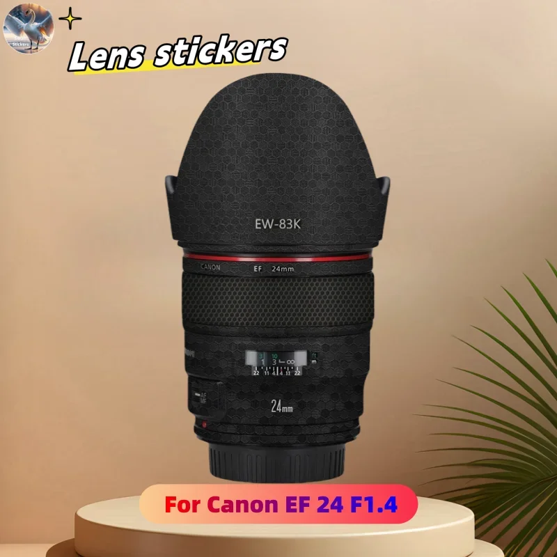 

for Canon EF 24 F1.4 Camera Lens stickers, precision cut wear-resistant protective film, DIY skin