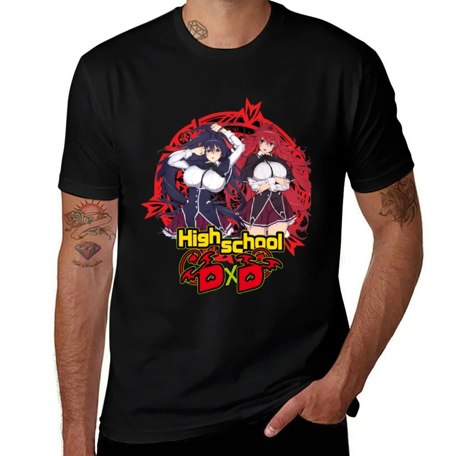 

Rias & Akeno Classic . T-Shirt anime shirt clothes boys whites t shirts for men pack