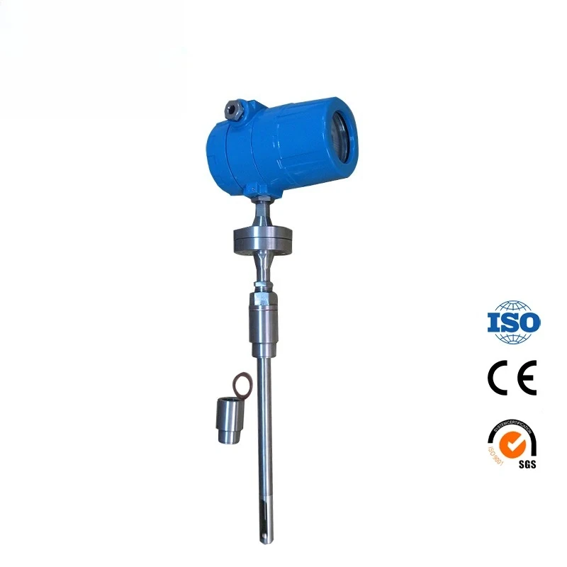 High Temperature Digital Rs485 Thermal   Mass Flow Sensor,insertion Magnetic Flowmeter