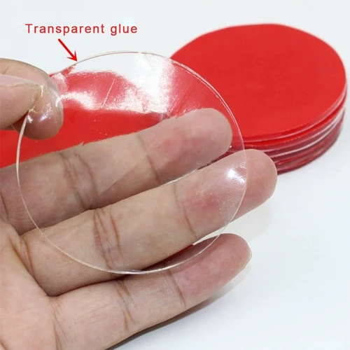Imagen 2 del producto Cinta adhesiva acrílica transparente de doble cara, parche adhesivo fuerte, resistente al agua, sin rastro, resistencia a altas temperaturas para coche