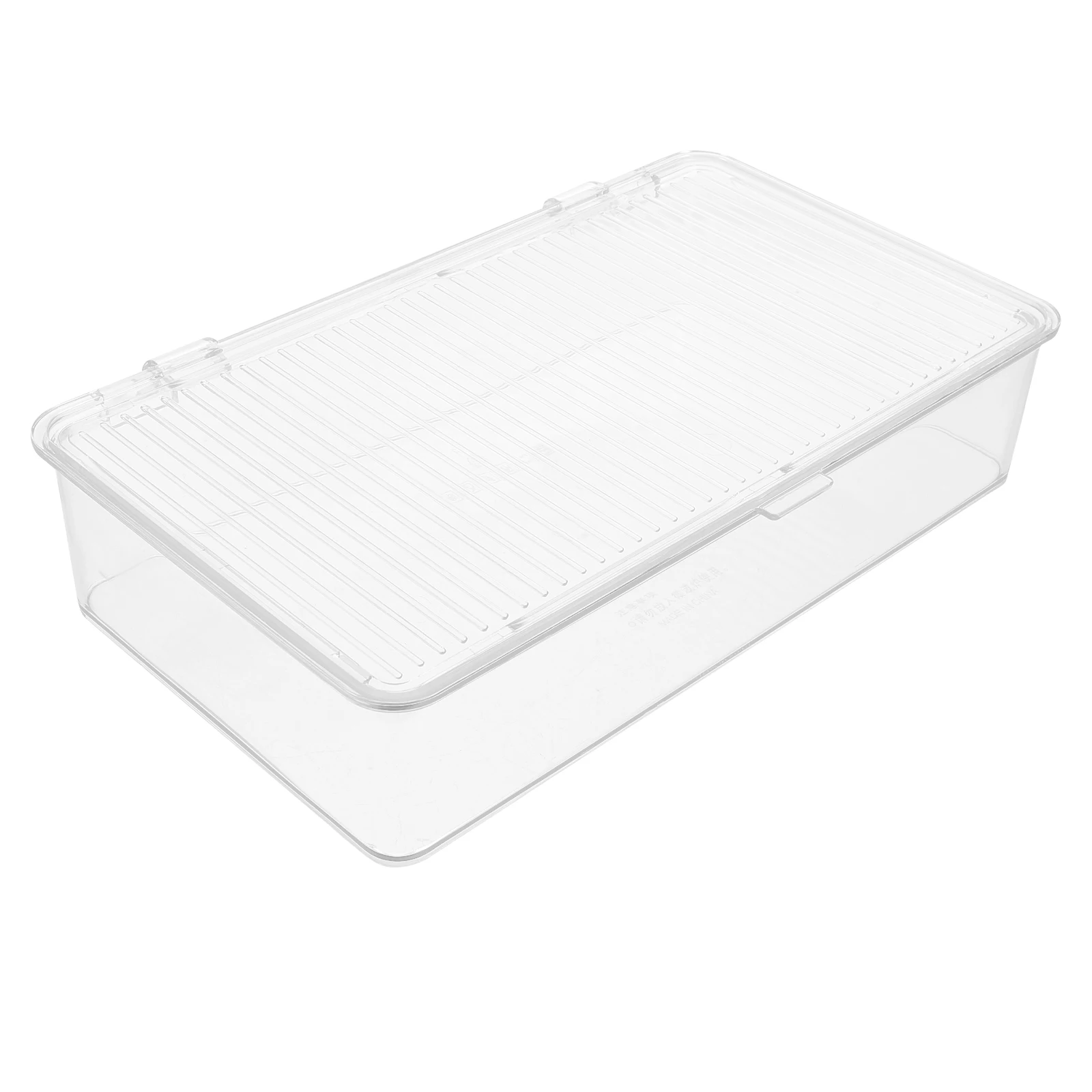 Cutlery Organizer Clear Lid Kitchen Storage Rack Multi-function Holder Transparent Utensil Case Sturdy Material Safe Practical