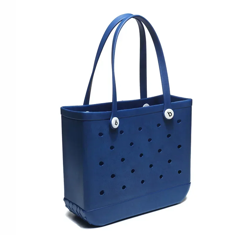 XL Jelly Strandtassen Zomer EVA Waterdicht Extra Grote Picknick Opbergmand Mode Vrouwen Winkelen Handtas Rubberen Strandtas Cadeau