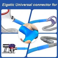 1 pièce Nettoyeur de conduit de sèche-linge amélioré : Accessoire de tuyau d'aspirateur, outil de nettoyage en profondeur adapté au débouchage des tuyaux et à la décontamination 4