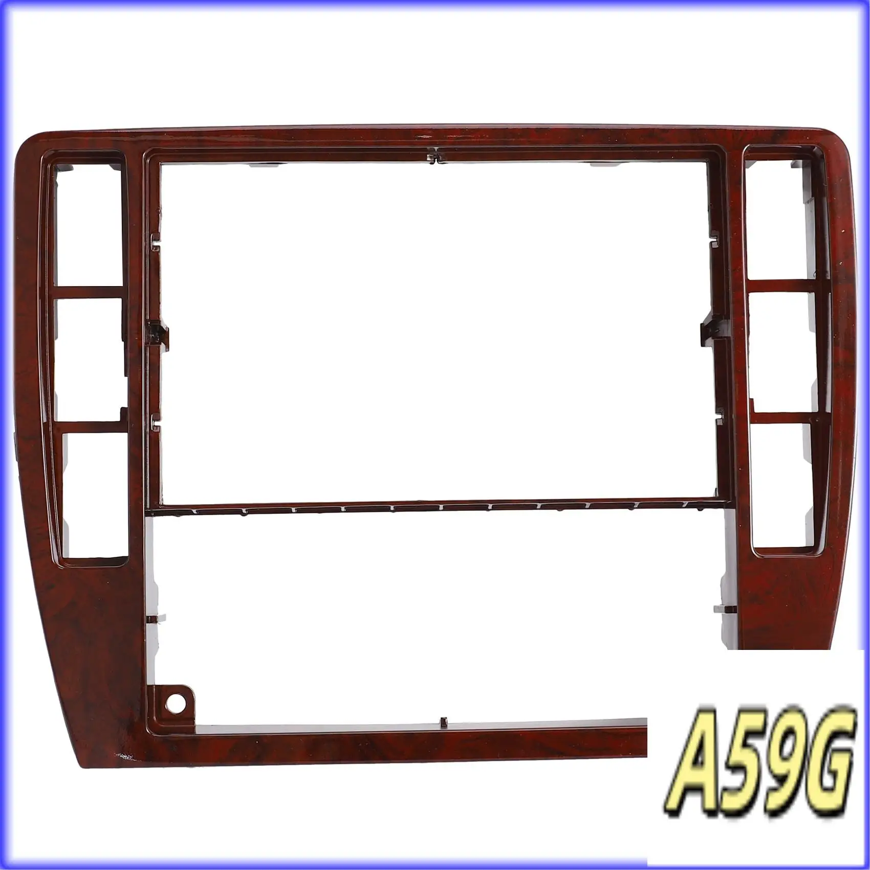 

G9-For Passat B5 Middle Escutcheon Center Decorative Box Dashboard Console Panel CD Recorder Frame Radio Face Trim 3B0 858 069
