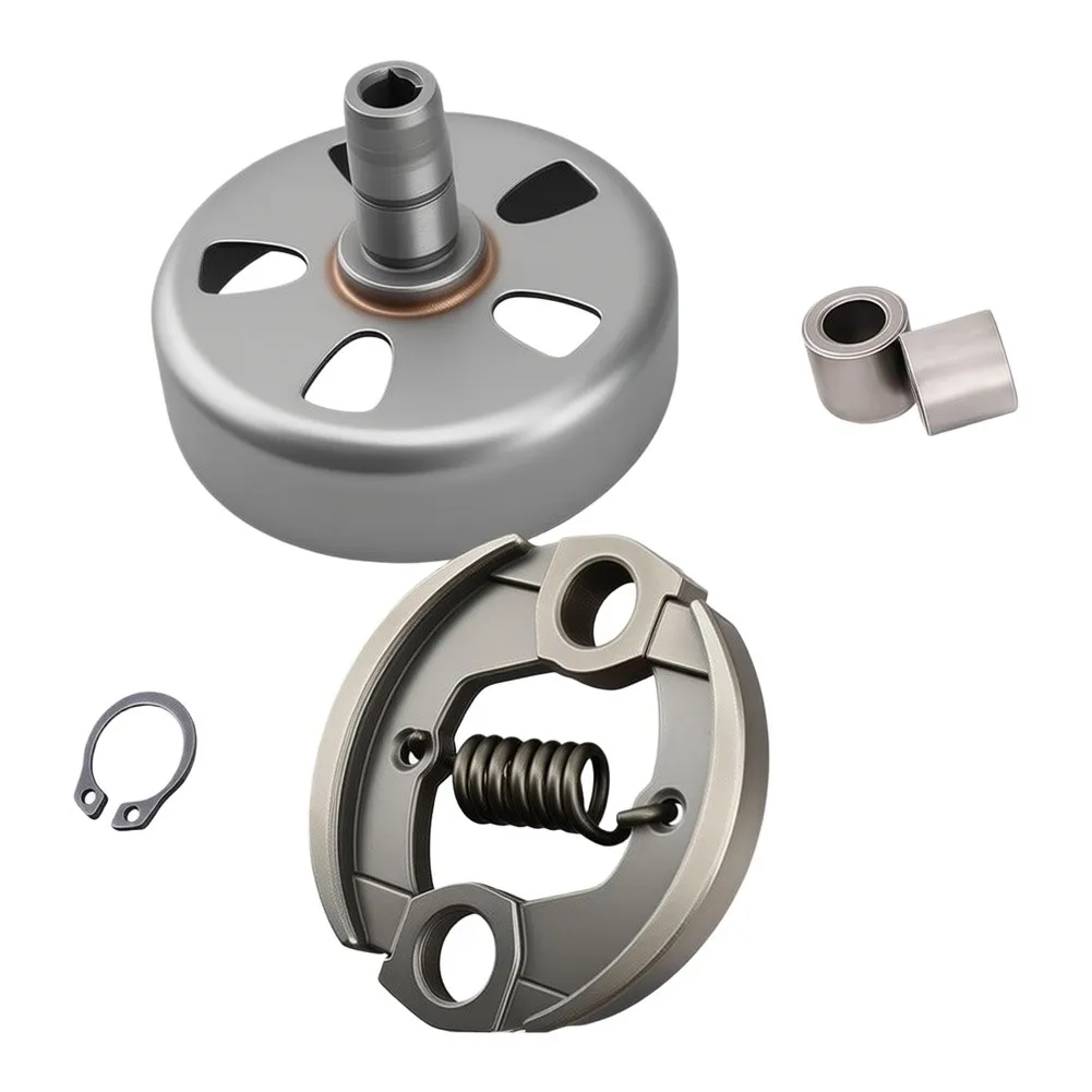 For FS90 For FS100 For FS130 Compatible Clutch Drum Assembly - 5 pcs Metal Parts Including Drum Clutch Ring For