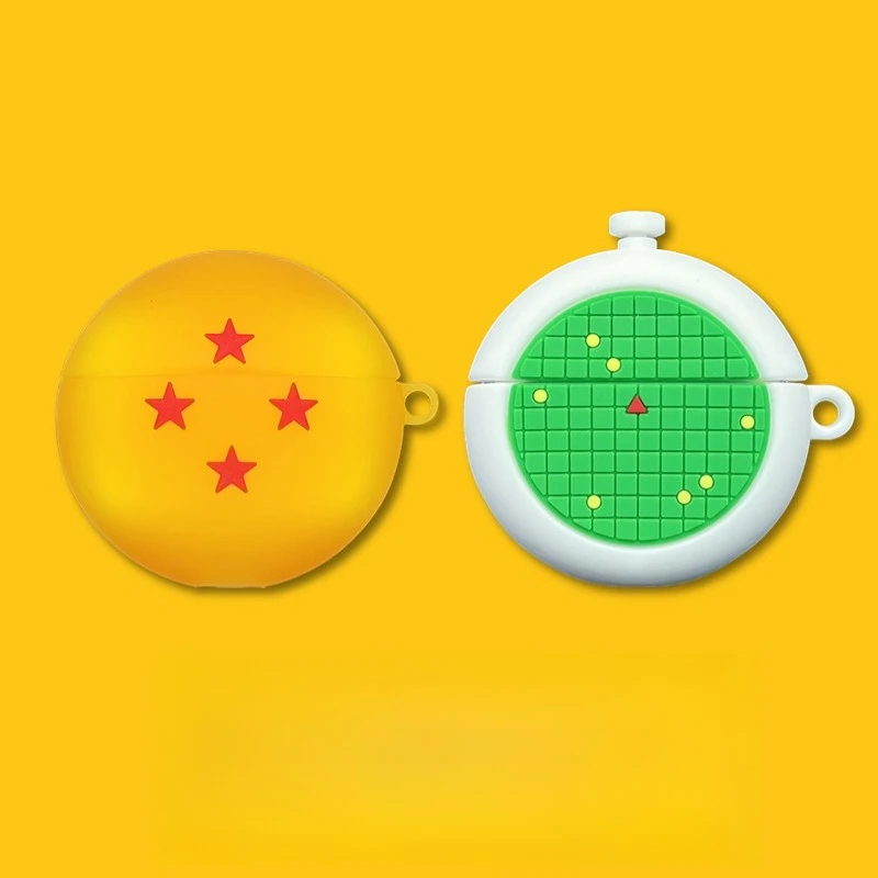 

New Anime Dragon Ball Series Bluetooth Headset Shell Cartoon Creativity Exquisite Portable Earphone Protective Cover Gift