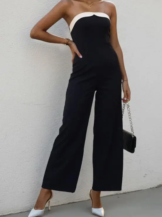 Combinaison de soins pour femmes, nouvelle mode décontractée, sans bretelles, sans manches, vêtements pour femmes, été 2026