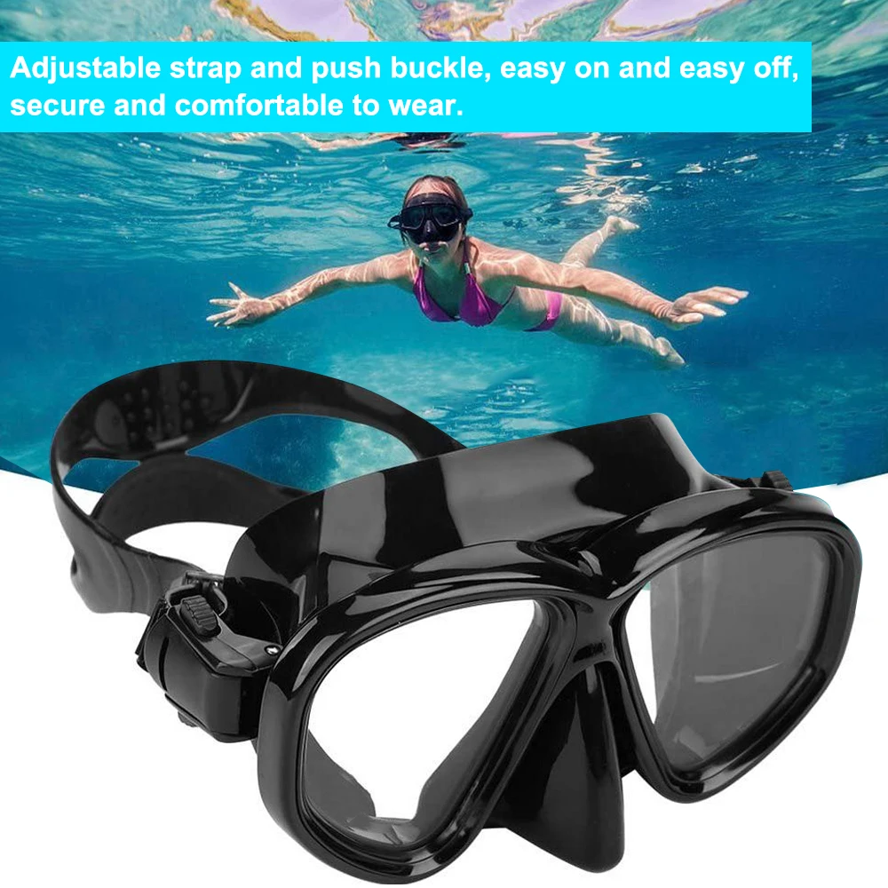 Professional Diving Equipment Silicone Mask Swimming Glasses Underwater Diving Swimming Goggles For Adult Anti-Fog Glass