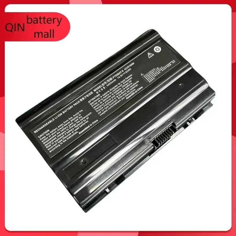 

Q New P750BAT-8 Laptop Battery 14.8V 5400mAh For X599 X799 P770ZM P750BAT-8 P751ZM