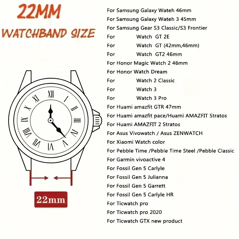 Leather Silicone Strap For Samsung Galaxy Watch Band 7 6 5 4 40mm/44mm Magnetic Bracelet for Watch 6 Classic 43mm 47mm 20mm 22mm