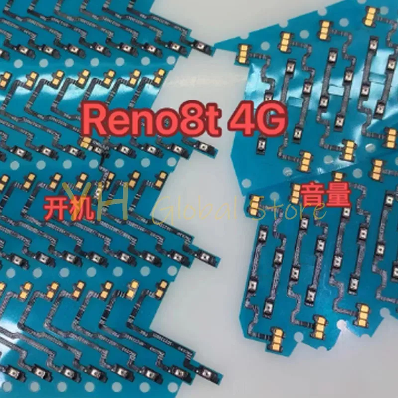 

For OPPO Reno8 T Reno 8T 4G Power On Off Switch Volume Side Button Flex Cable Repair Parts