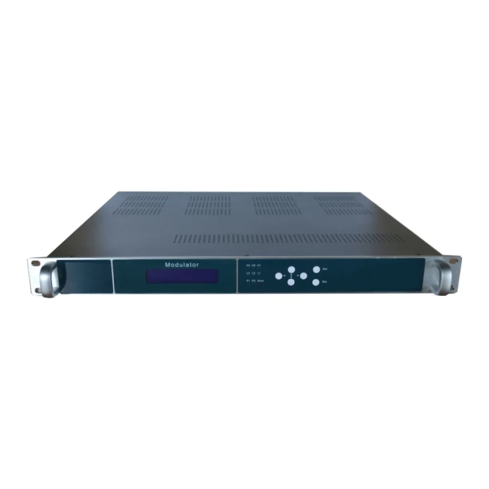 Modulador Digital de IPTV a ATSC, 12 salidas de RF, a ATSC, IP/ASI, a 12 portadores, modulador ATSC de RF no adyacente