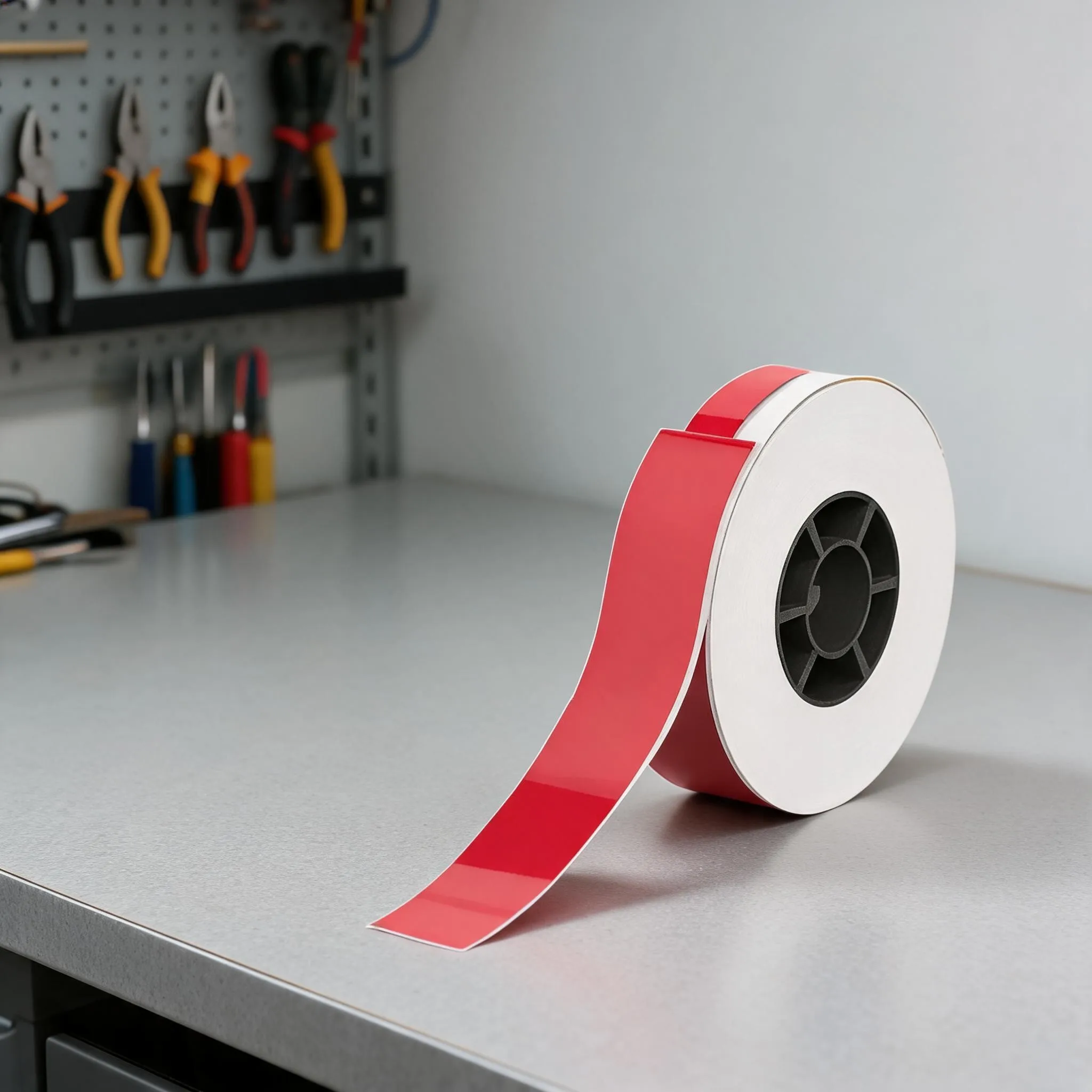 P Type Waterproof Tear Resistant Cable Labels PVC Self Wire Markers For Thermal Printer Data Center Office Organization