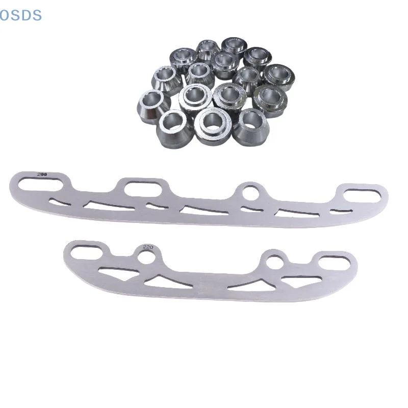 1 セットアイススケートブレード 220/253/290 ミリメートルステンレス鋼スケート交換ブレードインラインフィギュアスケートブレードスケート靴用 ​