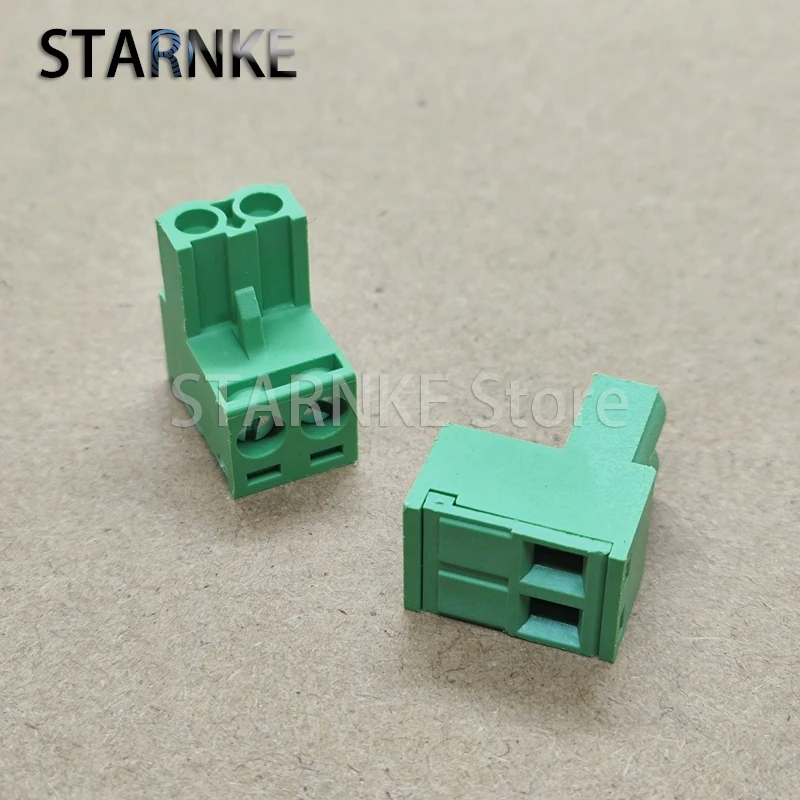 50PCS New Original 2EDGK Solderless Butt plug-in Terminal Block 5.08/5.0MM Pitch 2P Plug