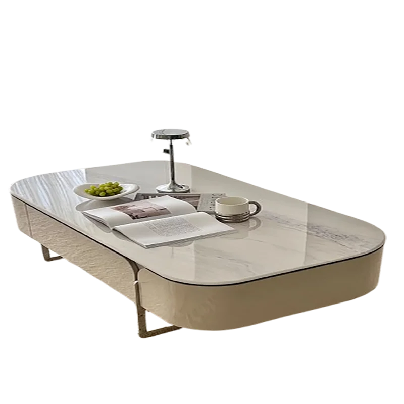 Creative Storage Coffee Table European Elegant Exquisite Glamour Table Trendy Modern Mesitas