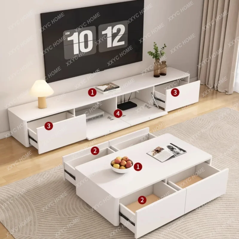 XXRetro Entertainment Tv Stands Universal Salon Luxury Monitor Modern Floor Tv Stands Aesthetic Storage