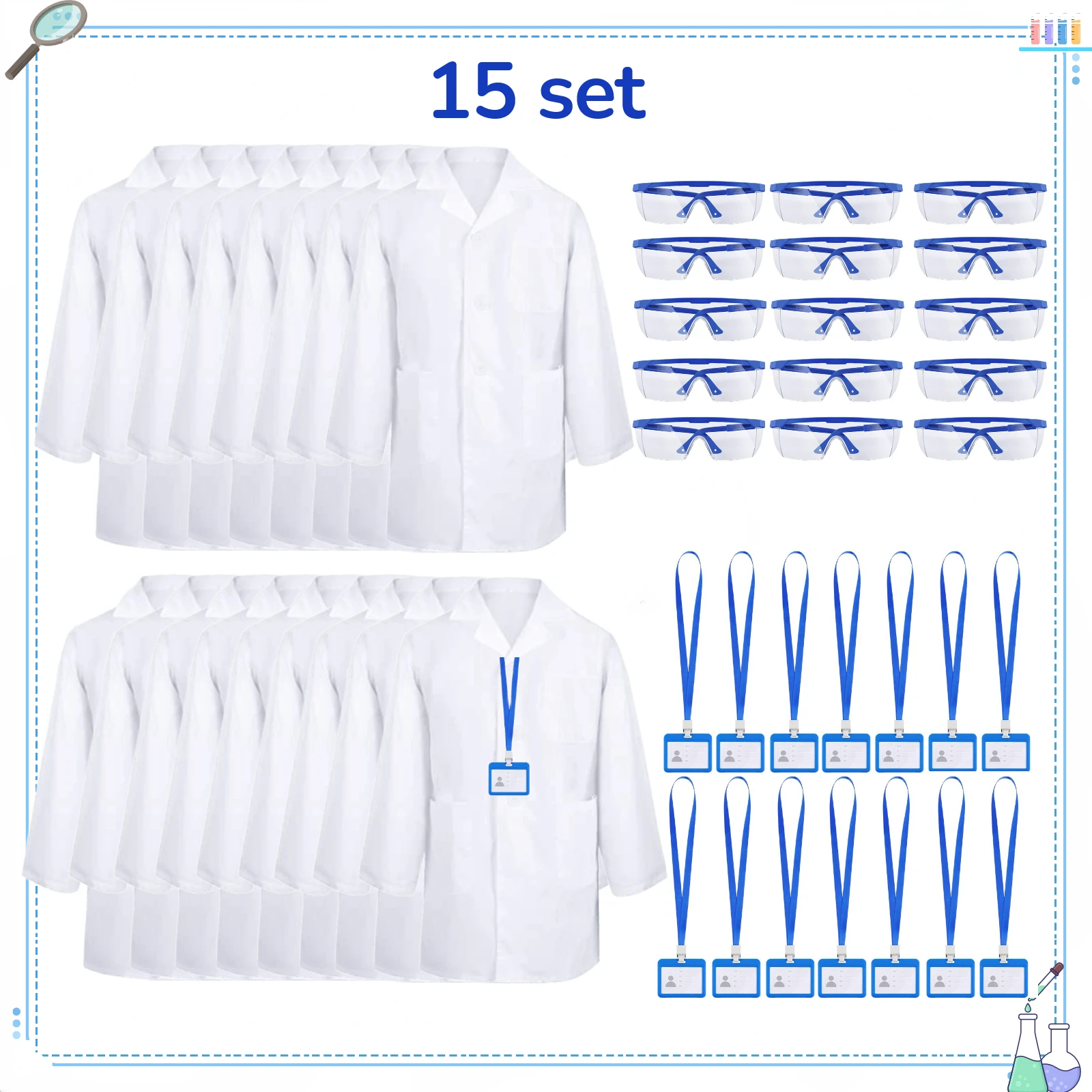 חוקרי מעבדה לבנים