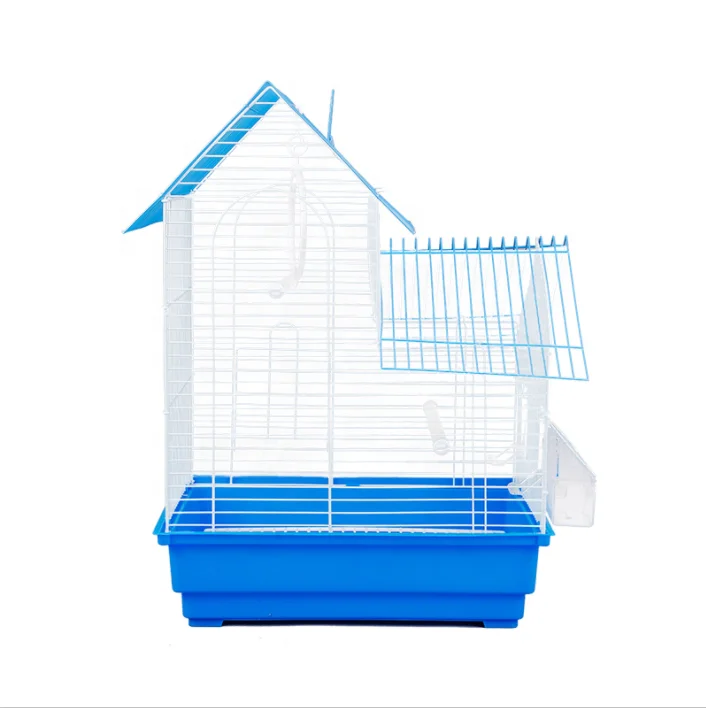 

Hot-selling Simple Portable Small Fashion Design Cage of Bird Myna Canary Parrot Breeding Bird Cages