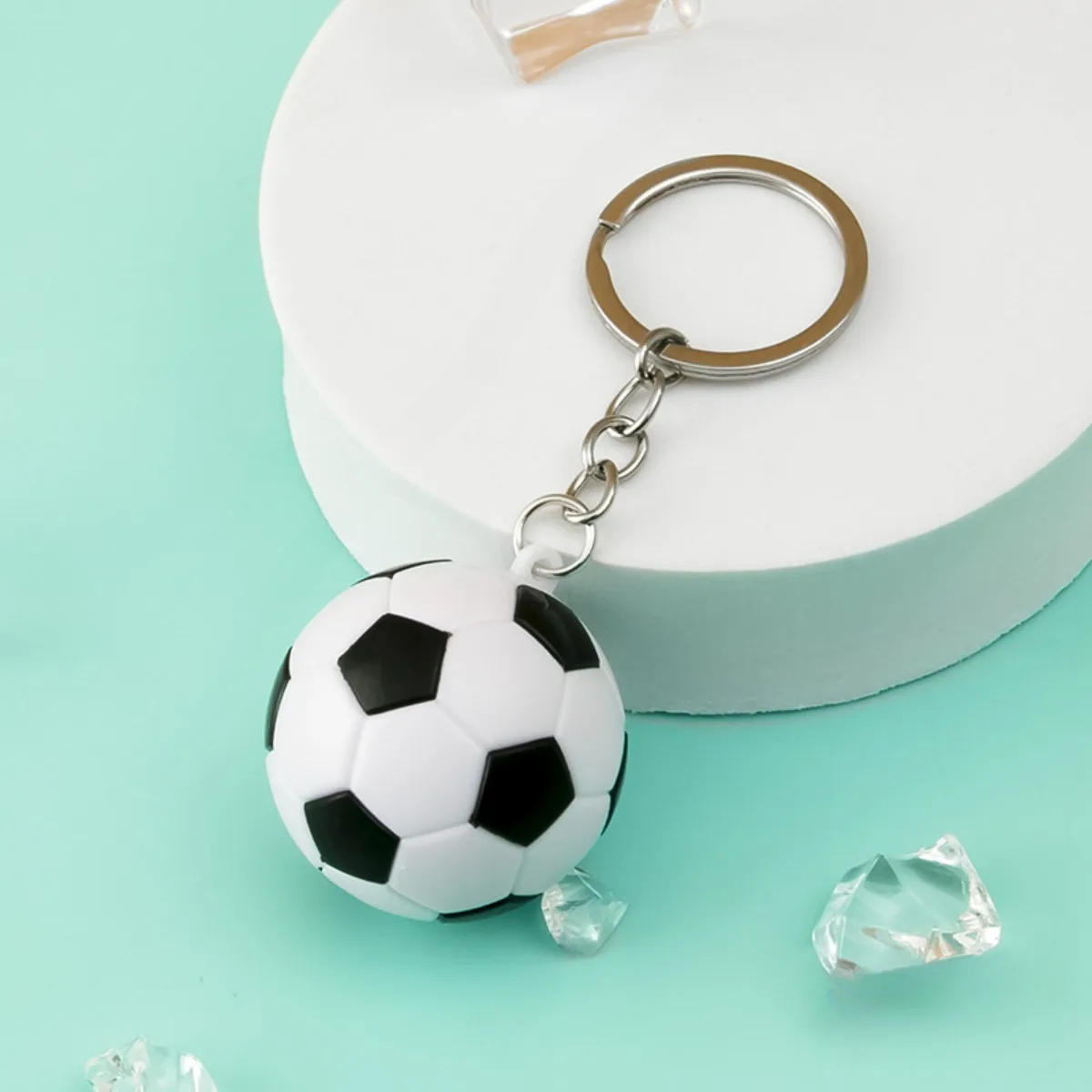 كرة القدم الأوروبية الراتنج تذكارية المفاتيح مباراة الكرة المشجعين تذكارية كيرينغ ملحقات الهاتف موضة كرة القدم التنس الرياضة قلادة