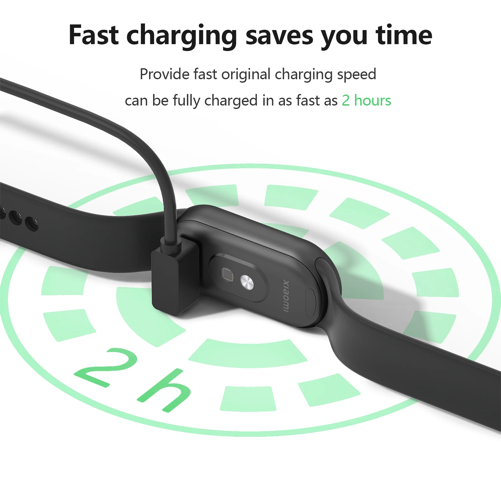 USB-Ladekabel für Xiaomi Mi Band 8/9/10 Pro, aktiver magnetischer Ladeadapterständer für Redmi Watch 4/3 Active/Band 2 Kabel – Detail 3