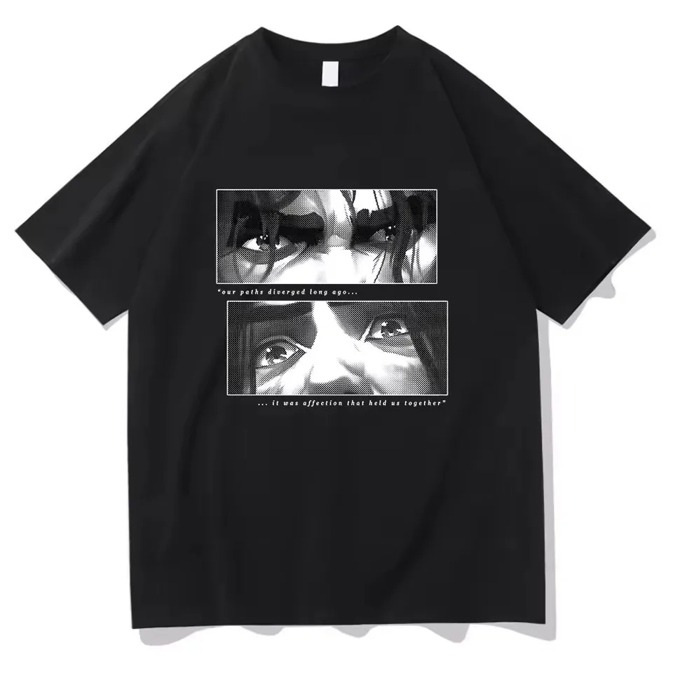 2025 nuevo modelo Jayce X Viktor Arcane camiseta Vintage Anime hombres mujeres ropa Harajuku ropa Unisex Tops algodón alta calidad G