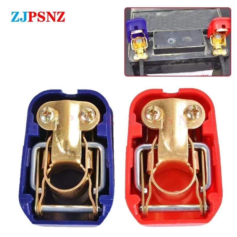 ﻿ 12V Quick Release Battery Terminals Clamps Universal For Car Caravan Boat Motorcycle Car-styling Car Accessories Connector