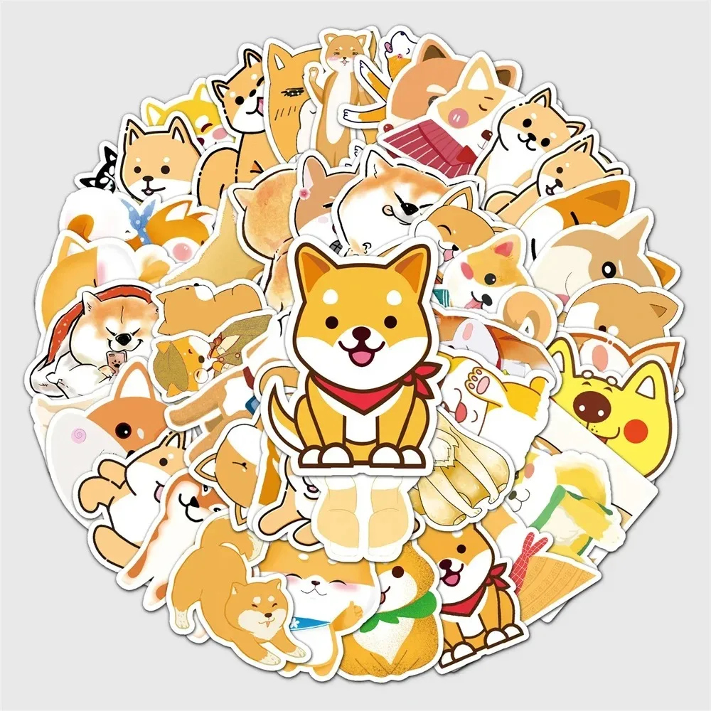 10/30/50PCS Cartoon Animal Series Sticker Decoration Notebook Guitar Water cup Suitcase Scrapbook Waterproof Sticker Wholesale