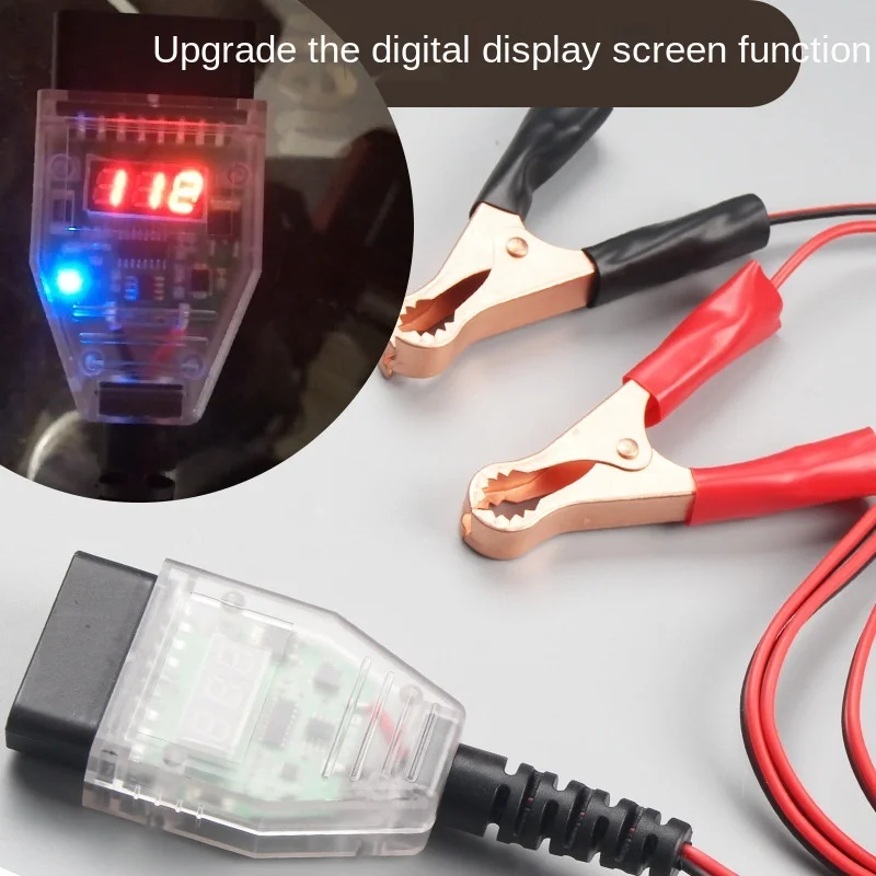 Car Computer Power off Memorizer OBD Battery Replacement Continuous Power Exchange Battery Detection Tool Leakage Detective