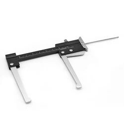 Disco de freio espessura medição vernier caliper placa pneu do carro auto wear medidor profundidade régua teste prático ferramentas manuais