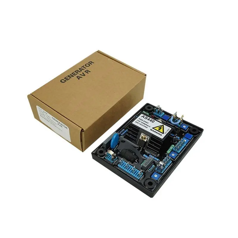

SX440 Brushless Generator Auto Voltage Regulator Convenient And Portable AVR Generator Replacement Accessory Module-N25R
