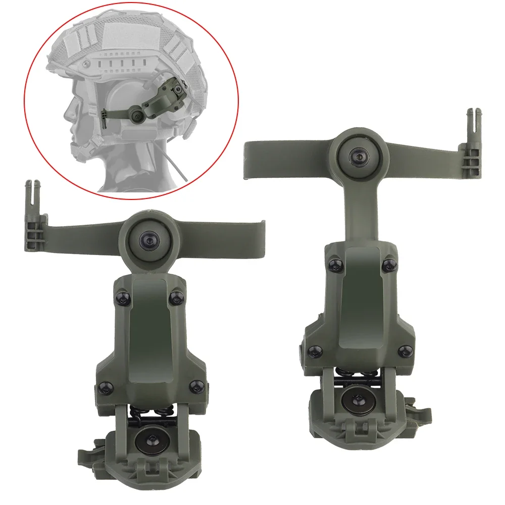 

Helmet Rail Adapter for C series Tactical Headset Bracket Helmet Rail Mount Fits OPS Core ARC and Team Wendy M-LOK Rail