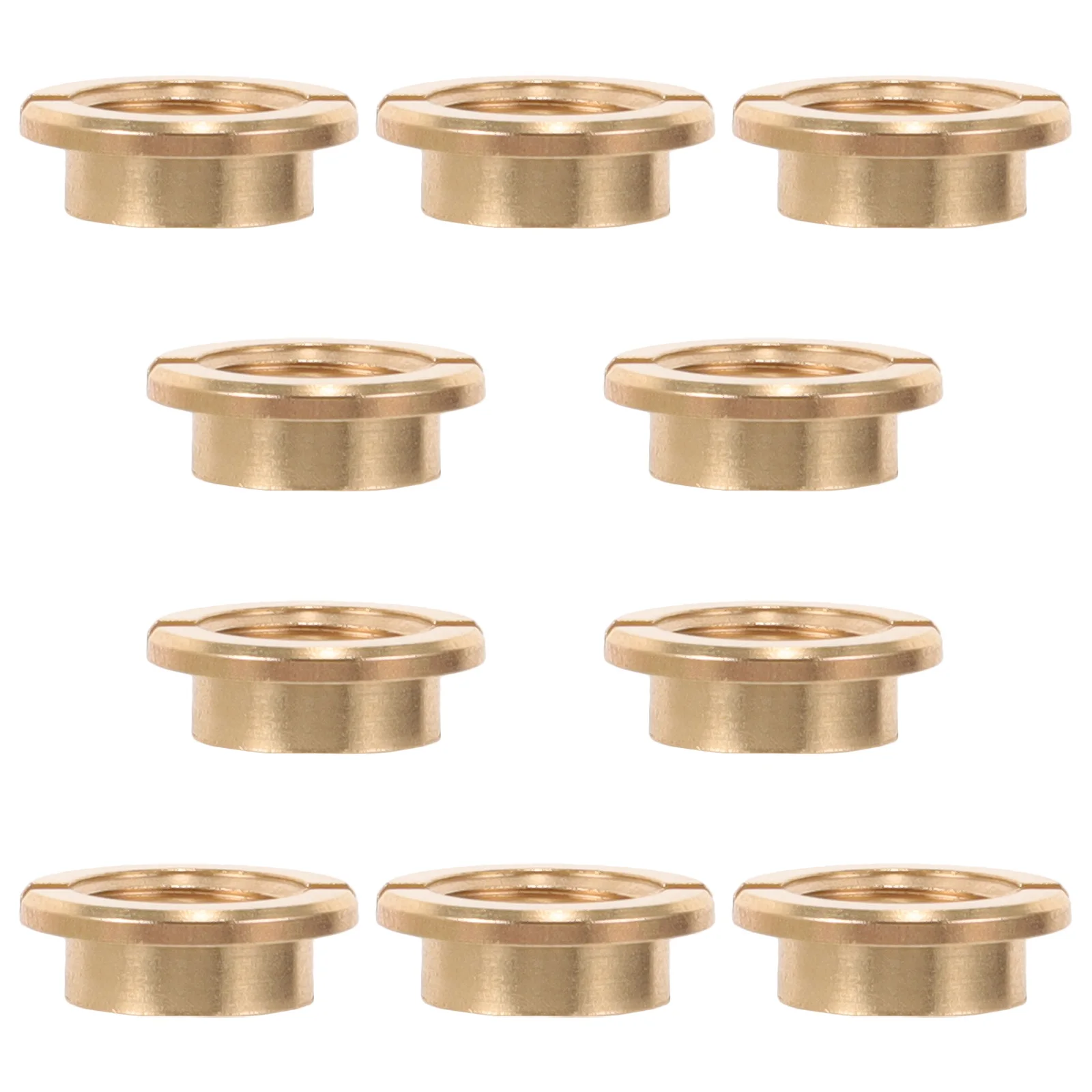 

10pcs Quartz Nut Silent Design For Diy Wall Dial Movement Nut Clock Repairing Accessory Sweep Clock Mechanism Part