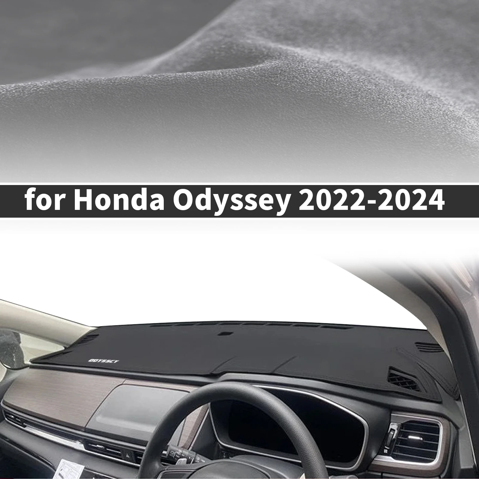 

fit for Honda Odyssey 2022 2021 2023 2024 LOGO Car Accessories Dashmat Dashboard Cover Pad Protective Carpet DashMat Sunshade