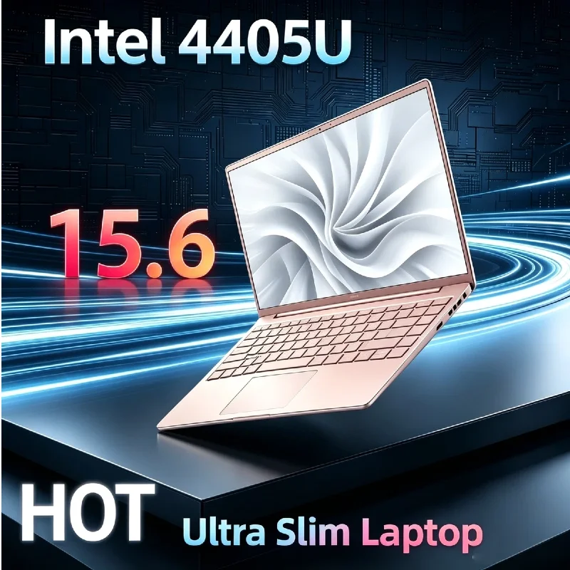 15.6 Inch Laptop Intel 4405U 120Hz FHD IPS Ultra Clear Screen 32GB RAM 2TB SSD 5000mAh Battery Backlit Keyboard Sturdy Notebook