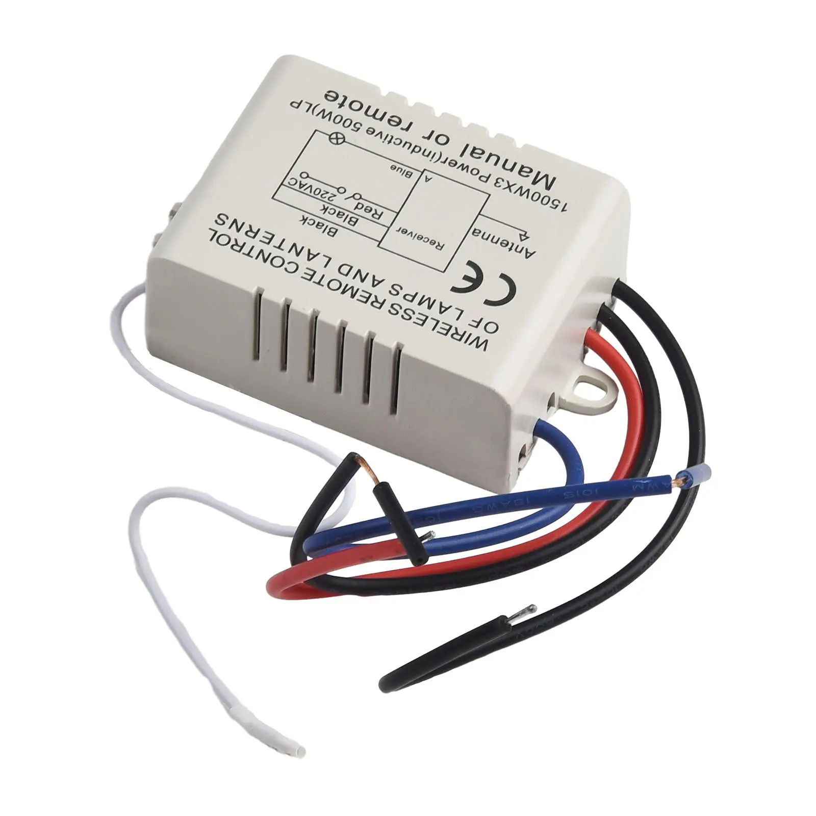Wireless Remote Control Switch Switch Control Switch ON OFF Light Receiver Remote Switch Wall Wireless 1PCS 220V
