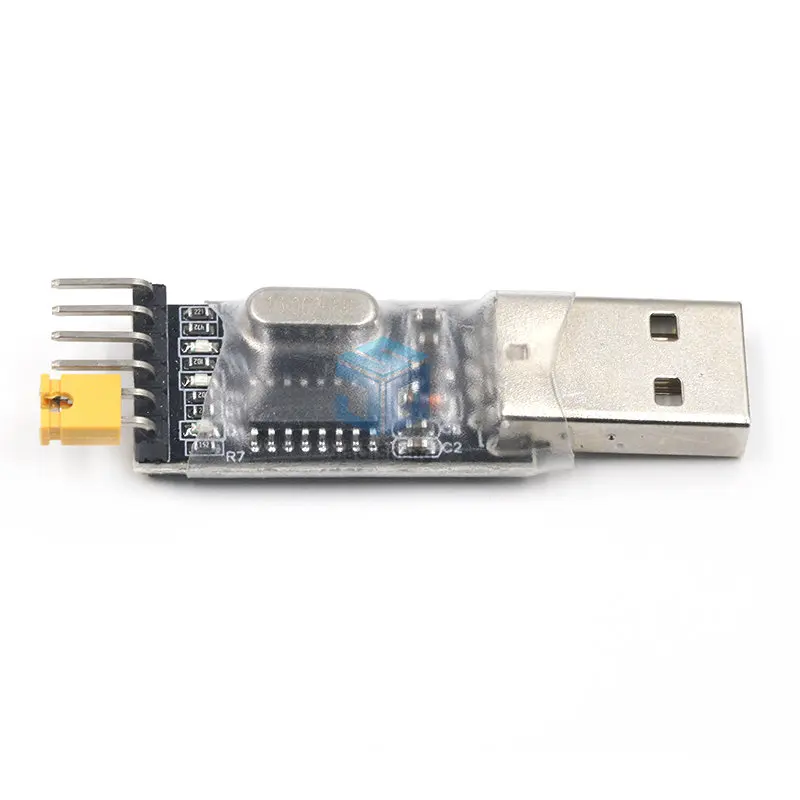 CH340 module USB to TTL CH340G upgrade download a small wire brush plate STC microcontroller board USB to serial