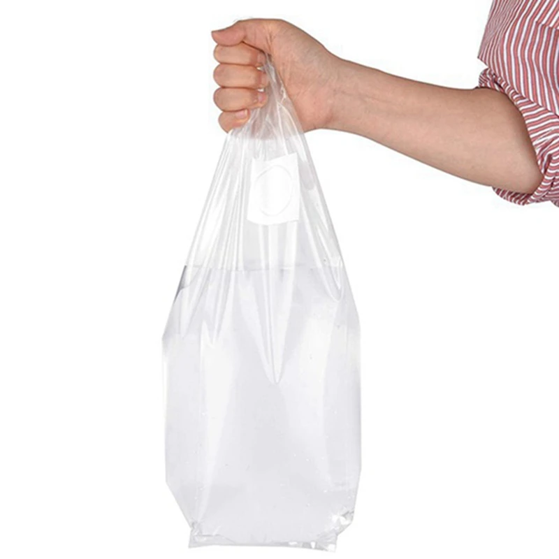 50Pcs Mushroom Grow Bags High Temperature Plastic Garden Planting Bag PVC Mushroom Grow Bag