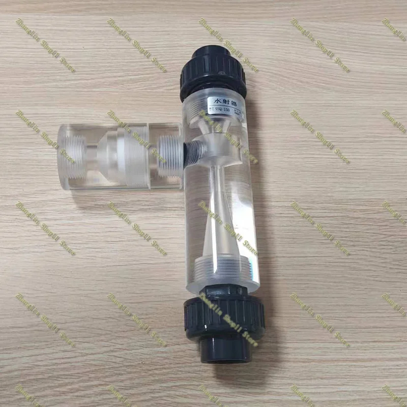 1pc Transparent PMMA Water Injector Irrigation System Venturi Add medication Mixer Jet Devive Organic Glass ClO₂ Ejector