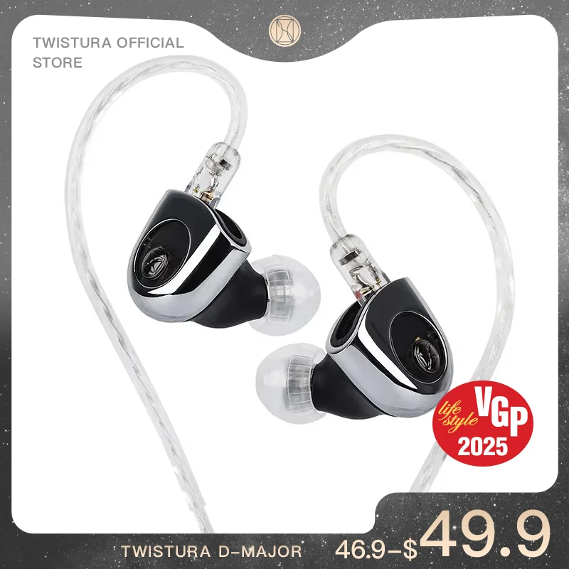 

TWISTURA D-Major Earphones