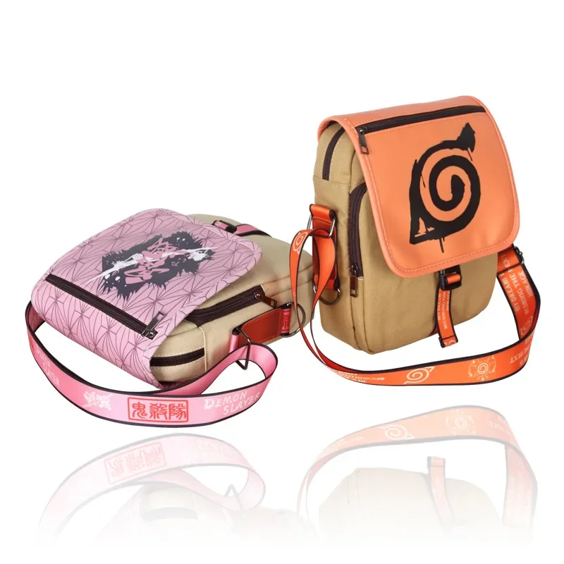 Nuova borsa a tracolla di un pezzo Anime Figure rufy Boys borse a tracolla ragazze Kawaii Canvas Square Bag Travel Sport fan regalo