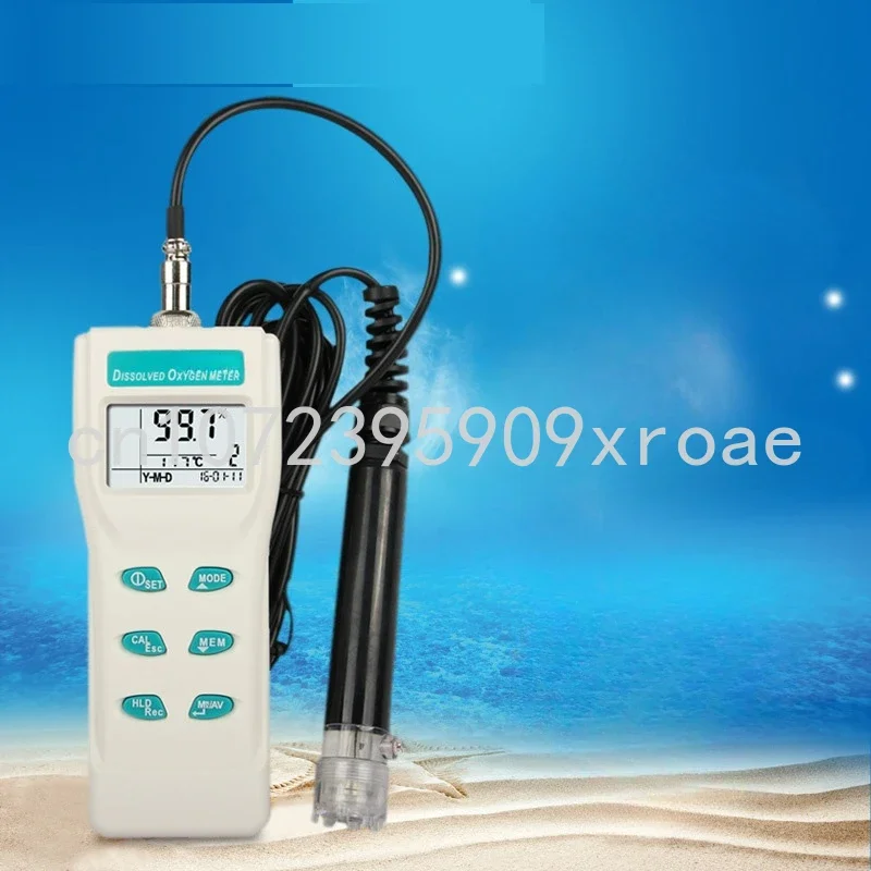 Portable Dissolved Oxygen Tester for Aquaculture, Water Testing, AZ8403