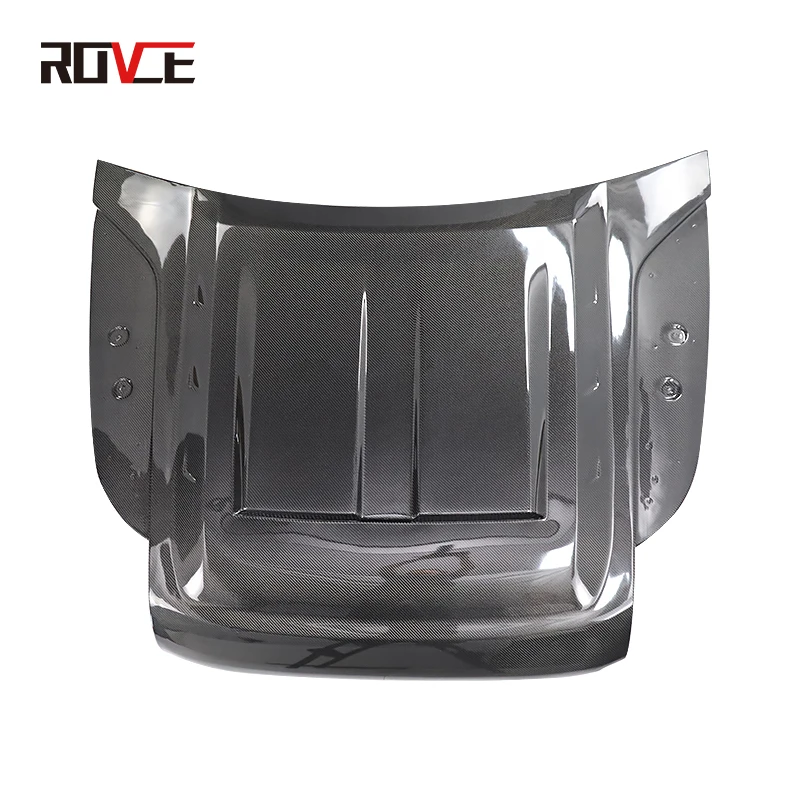 

New Style Carbon Fiber Hood Engine Hood For Land Rover Defender 2020-2024 Front Bonnet Engine Hood