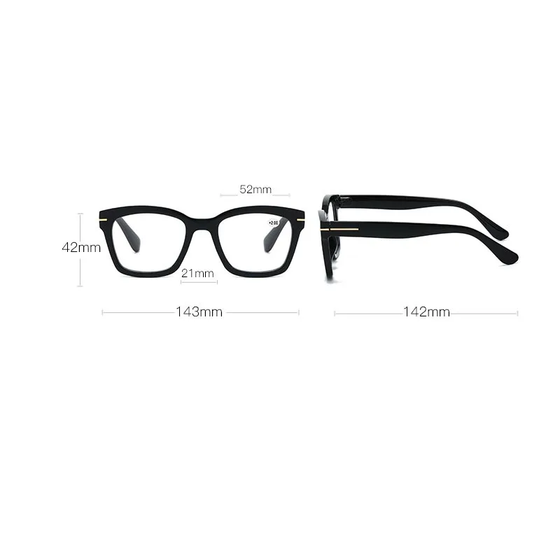 Stylish Leopard Printed Women's Reading Glasses Trendy Vintage Large Frame Eyeglasses Unisex Men Fashionale Presbyopia