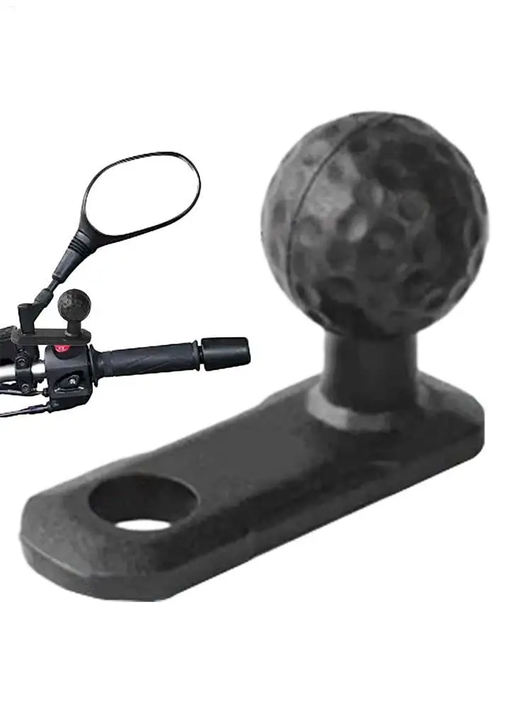 AliExpress Angled Head Adapter Ball Base Angled Shock Absorbing Sturdy Alloy Ball Base Motorcycle Phone Holder Cycling Accessories for Bike